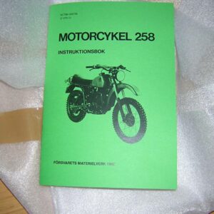 Instruktionsbok Husqvarna 258