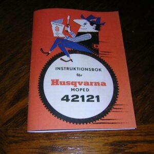 Instruktionsbok Husqvarna 42121