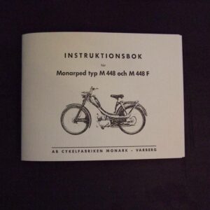 Instruktionsbok Monarped M448