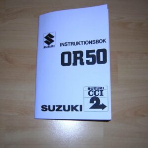 Instruktionsbok Suzuki Or50