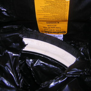 Continental däck 19×225 med vit sida