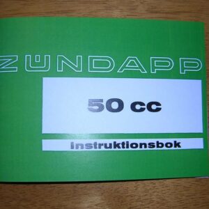 Instruktionsbok Zundapp