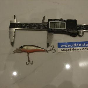 Vobbler liten silver från Aqua Craft 70mm 5gram
